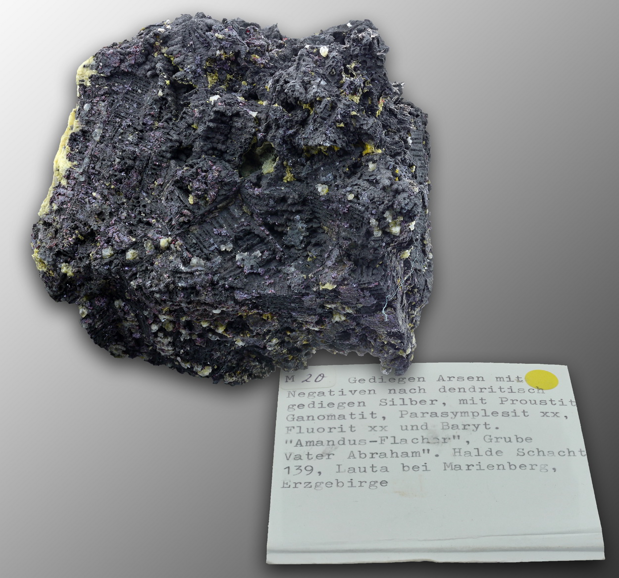 Proustite & Native Silver