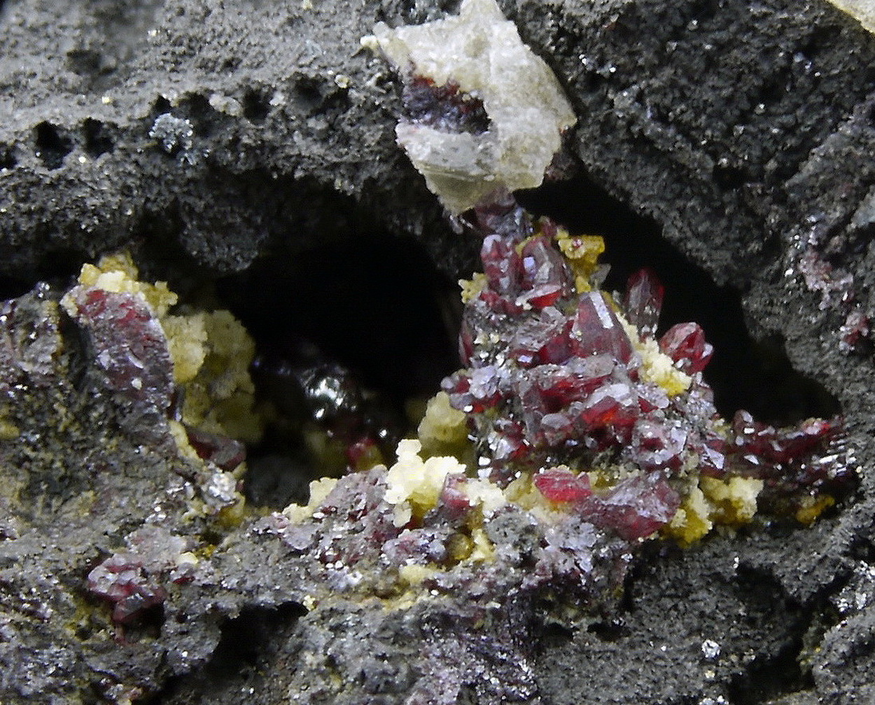 Proustite & Native Silver