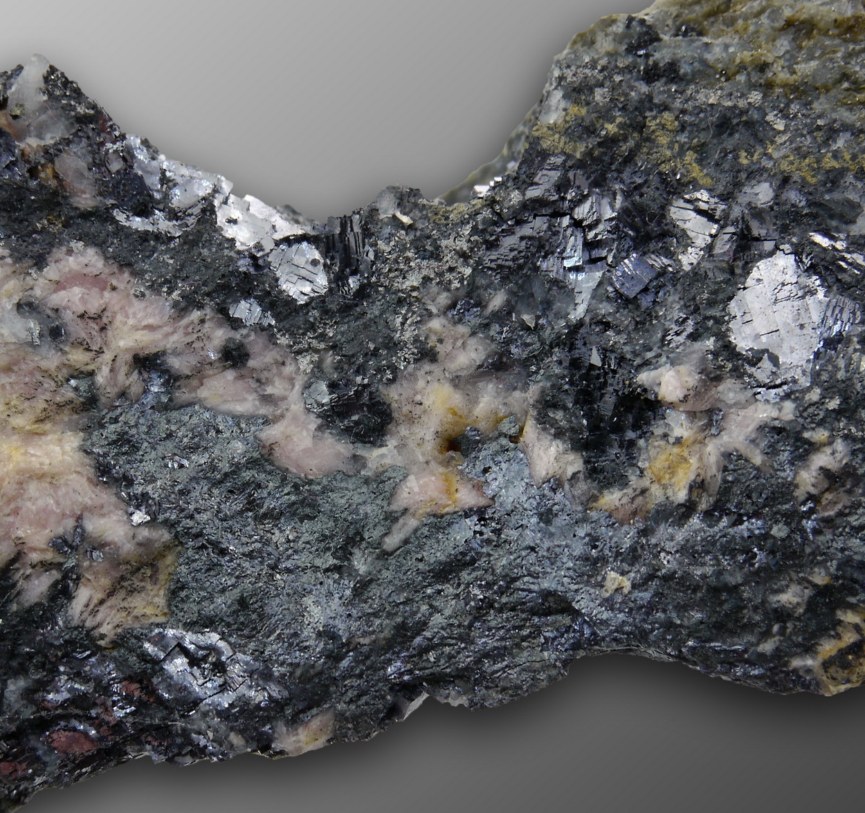 Freibergite & Rhodochrosite