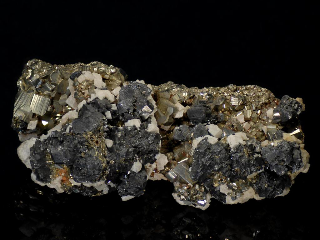 Freibergite Dolomite & Pyrite