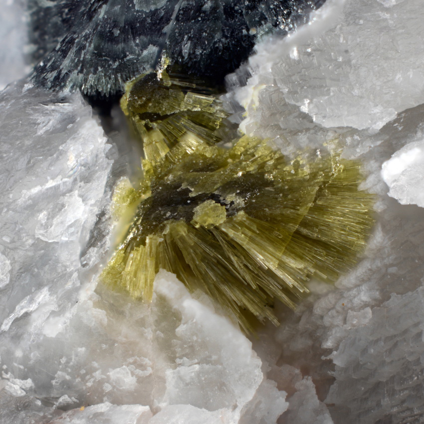 Pumpellyite-(Fe) & Clinozoisite