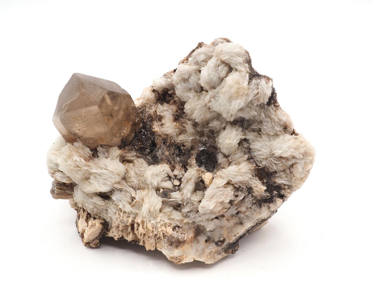 Quartz Spessartine Muscovite & Cleavelandite