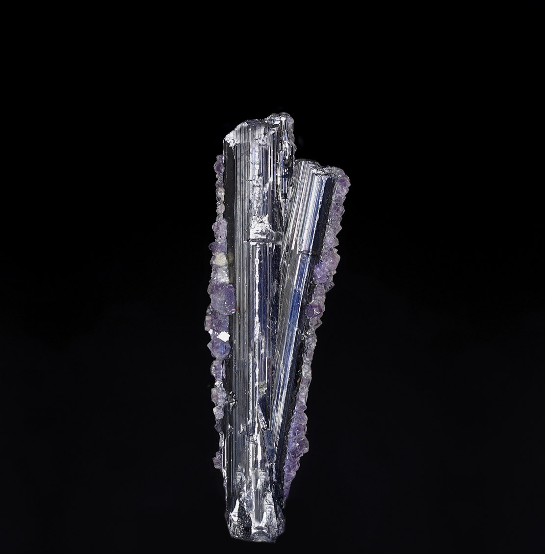 Fluorite & Stibnite