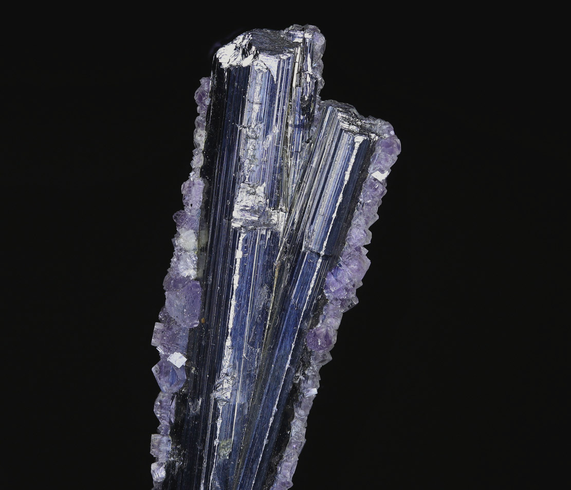 Fluorite & Stibnite