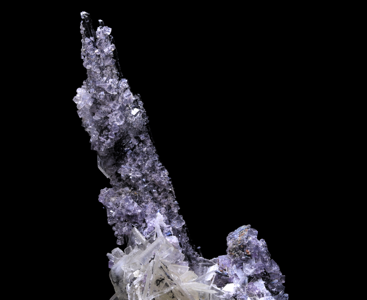 Fluorite & Stibnite & Baryte