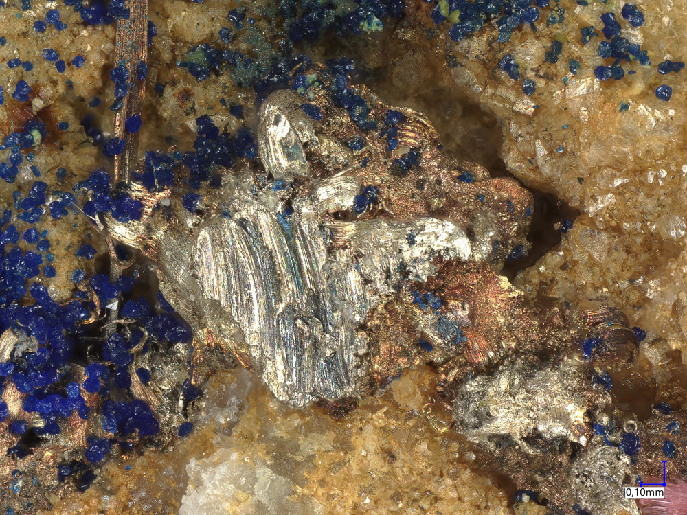 Silver Azurite & Erythrite