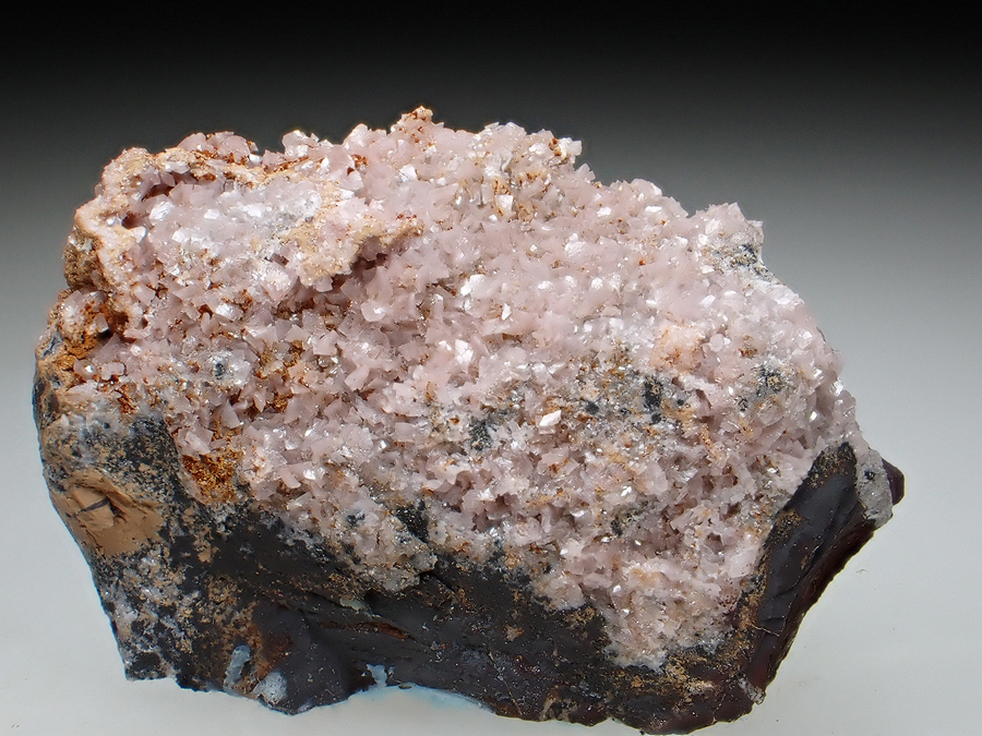 Caryopilite & Rhodochrosite