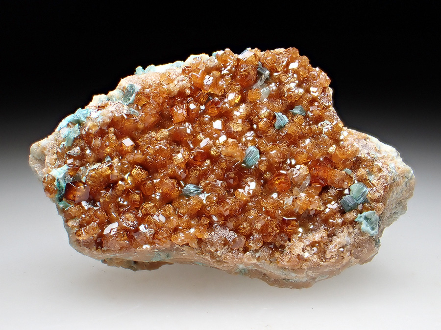 Hessonite & Clinochlore