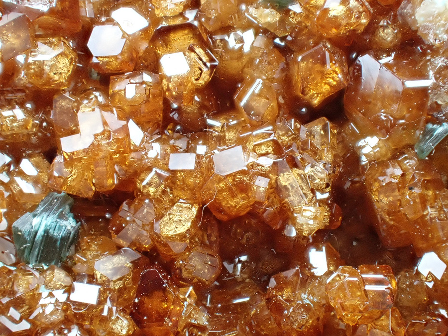 Hessonite & Clinochlore