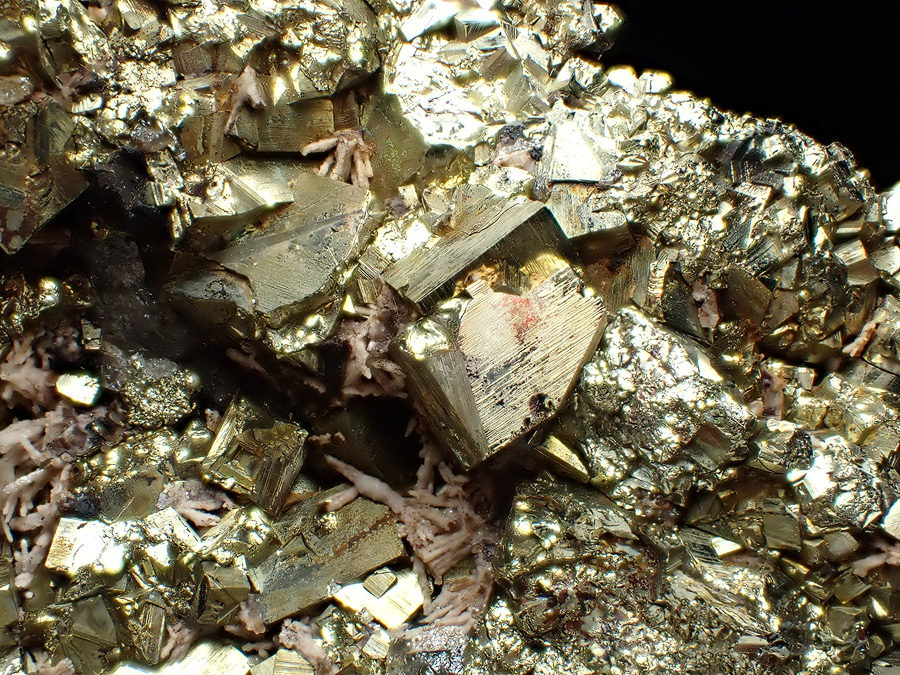 Inesite & Pyrite