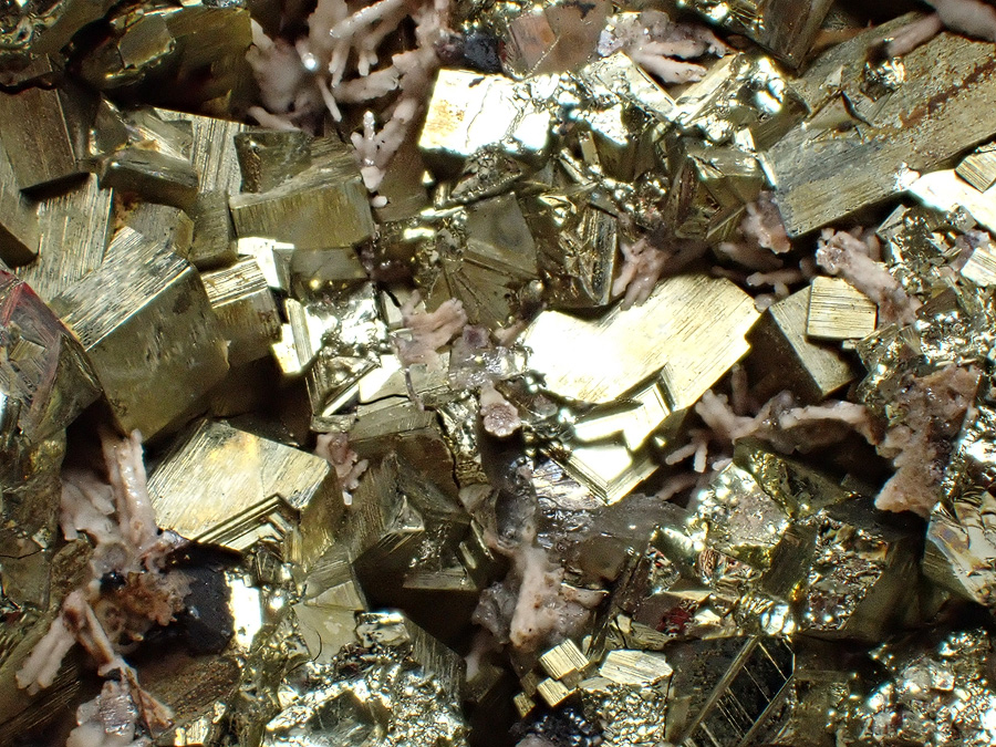 Inesite & Pyrite