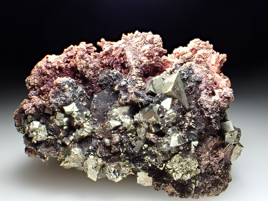 Inesite & Pyrite