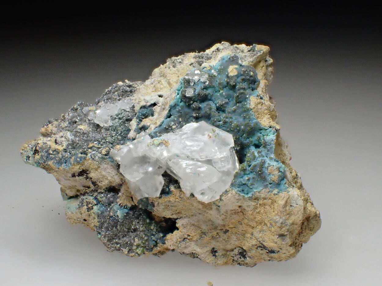 Hemimorphite Rosasite & Duftite