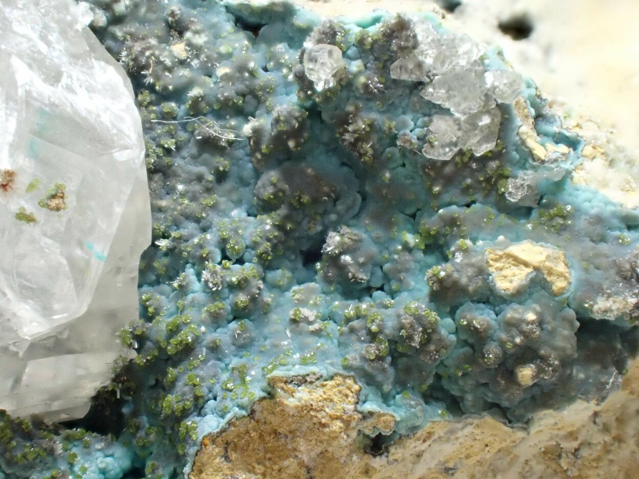 Hemimorphite Rosasite & Duftite