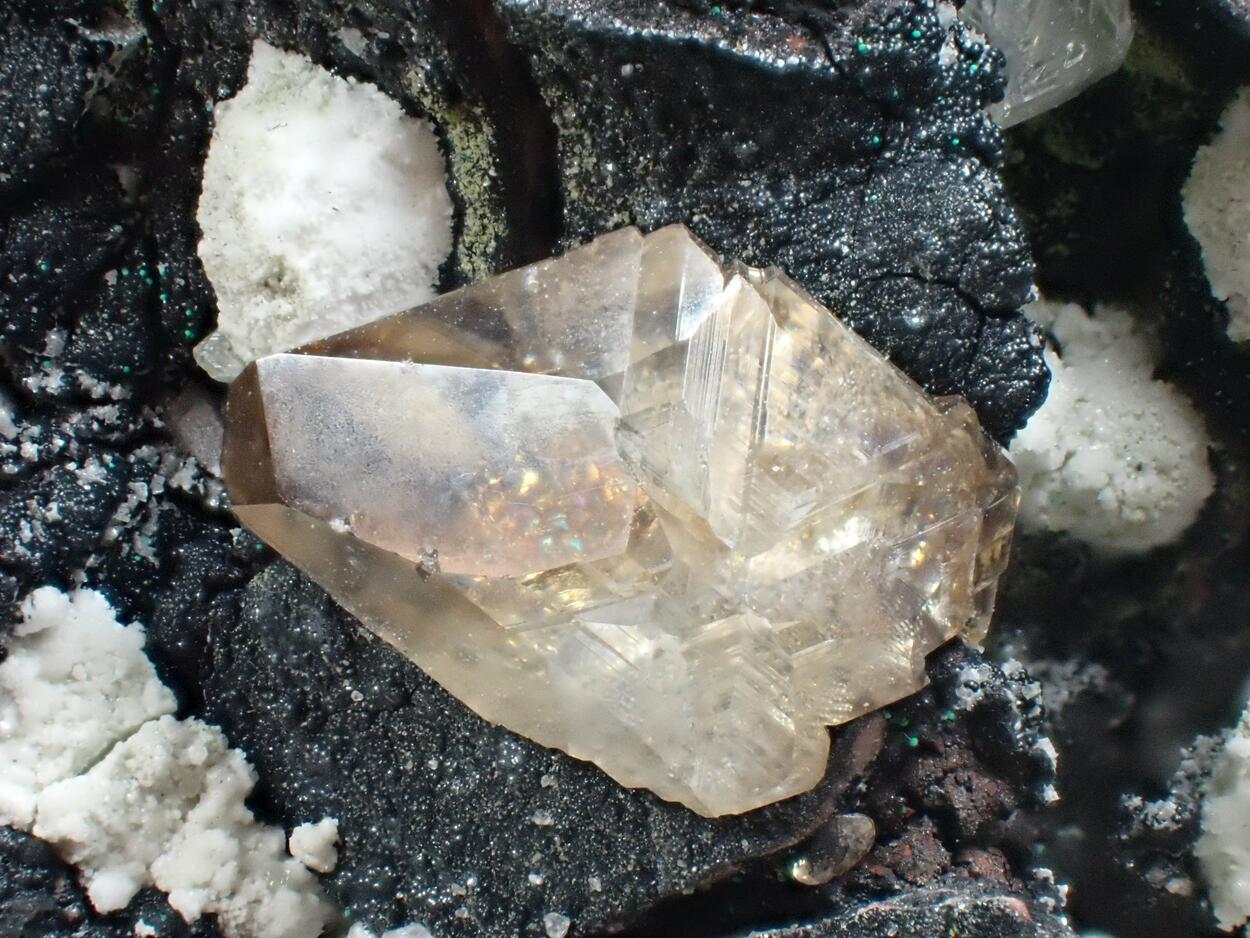 Cerussite & Calcite