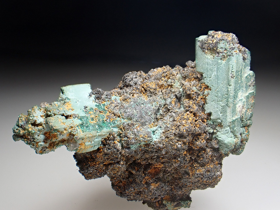Rosasite & Malachite Psm Azurite
