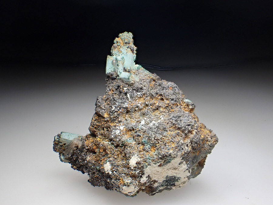 Rosasite & Malachite Psm Azurite