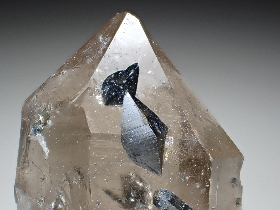 Anatase & Smoky Quartz