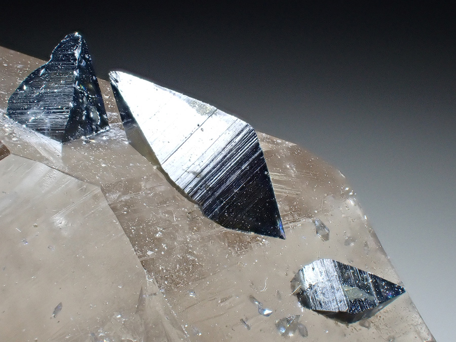 Anatase & Smoky Quartz