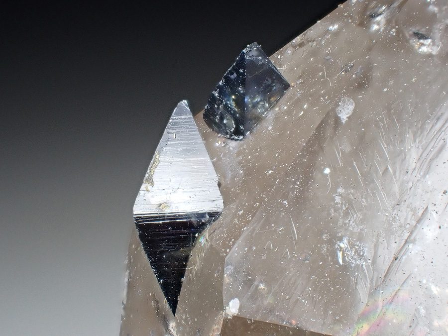 Anatase & Smoky Quartz