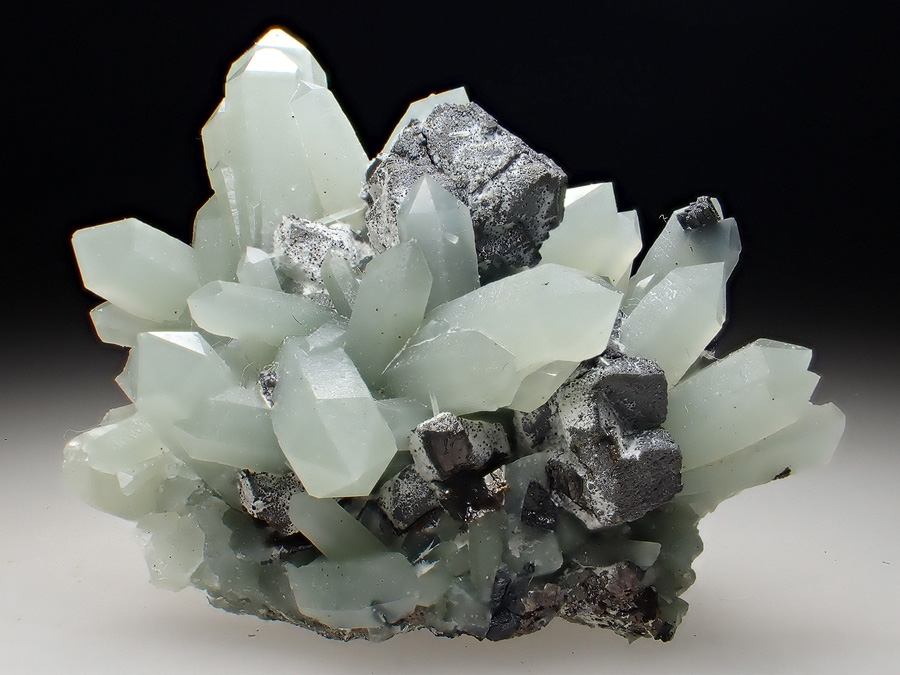 Quartz Galena & Ilvaite
