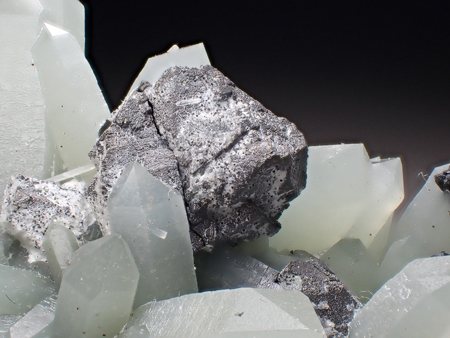 Quartz Galena & Ilvaite