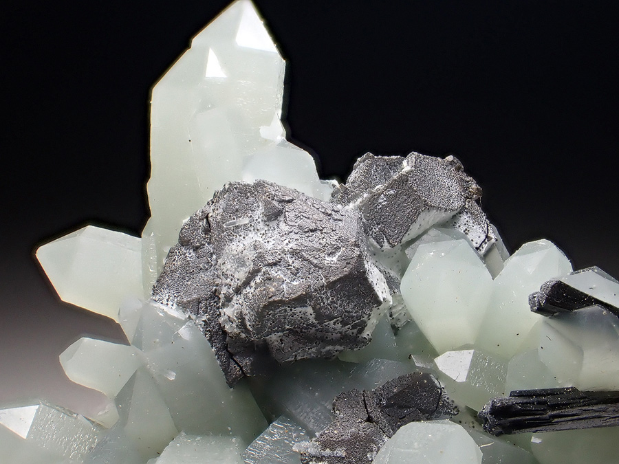 Quartz Galena & Ilvaite