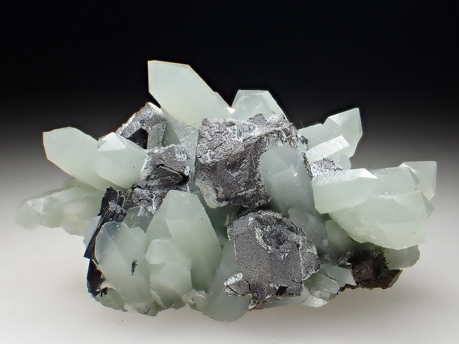 Quartz Galena & Ilvaite