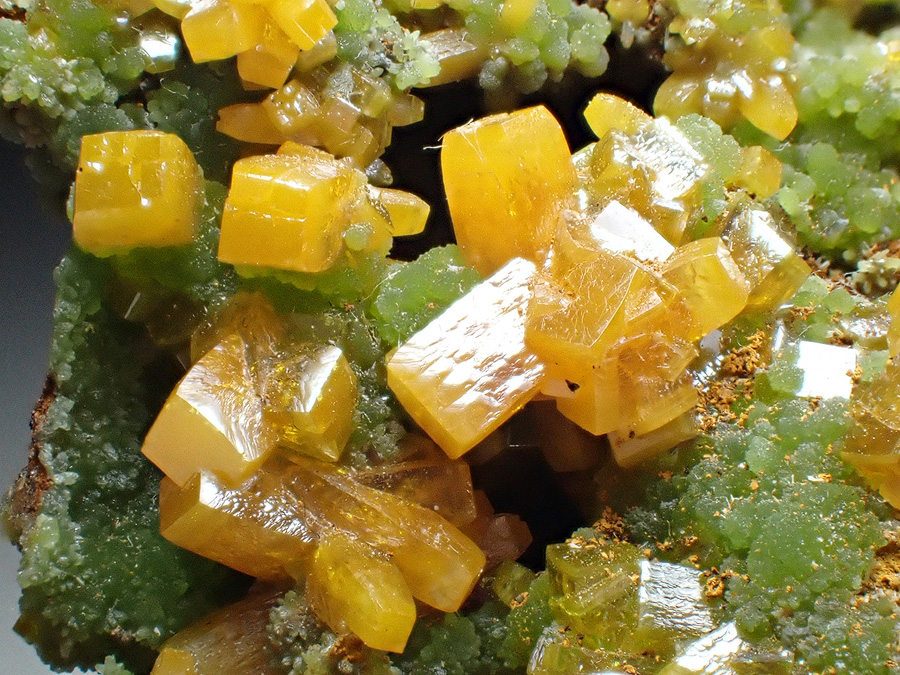 Wulfenite & Mimetite
