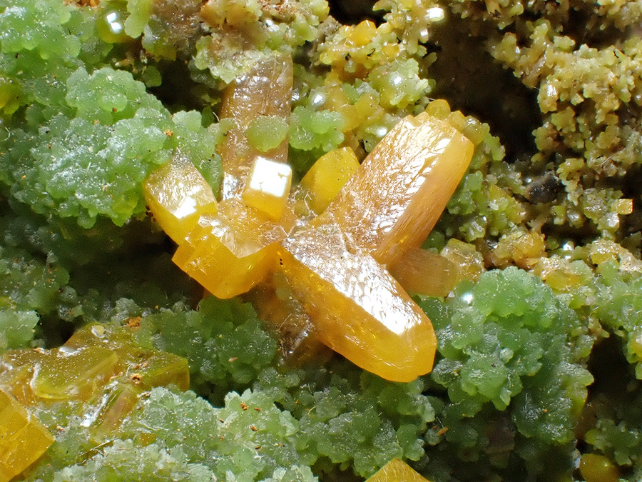 Wulfenite & Mimetite