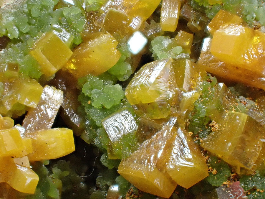 Wulfenite & Mimetite