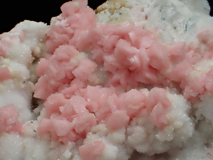 Rhodochrosite & Quartz