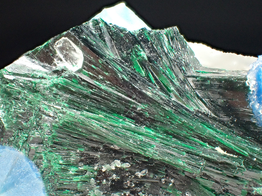 Shattuckite Malachite Quartz & Calcite