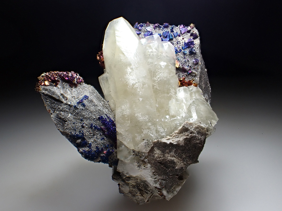 Calcite & Chalcopyrite