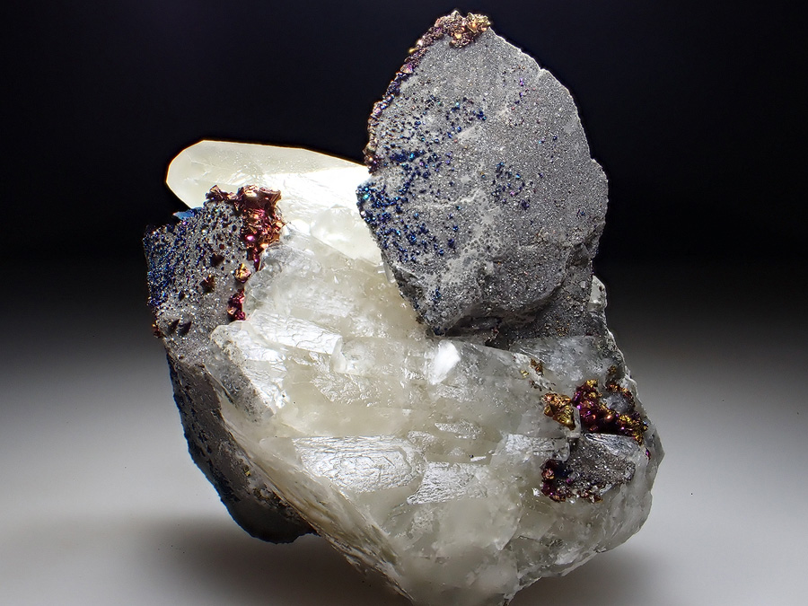 Calcite & Chalcopyrite