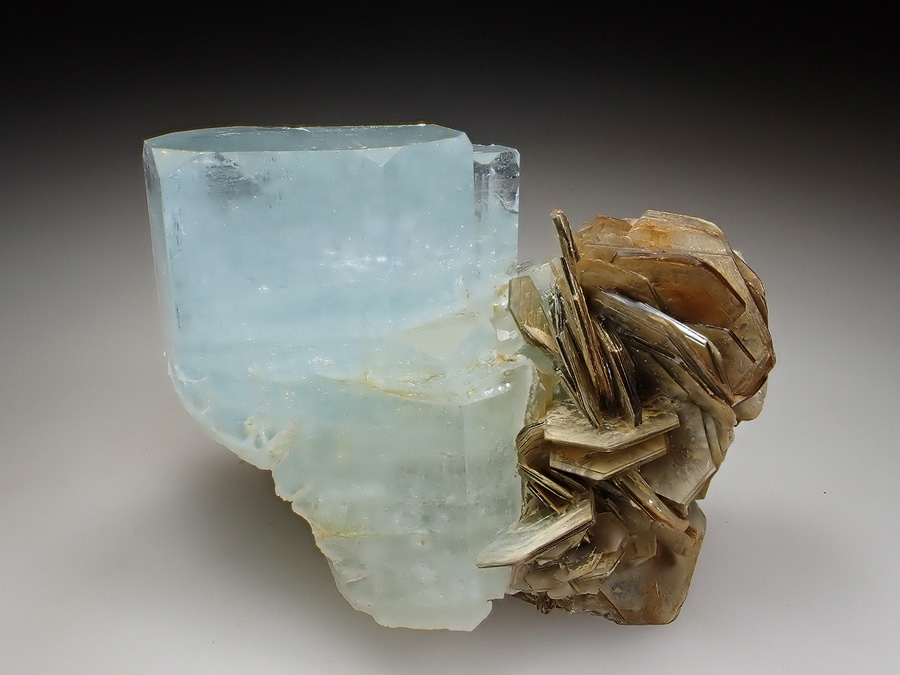 Aquamarine & Muscovite