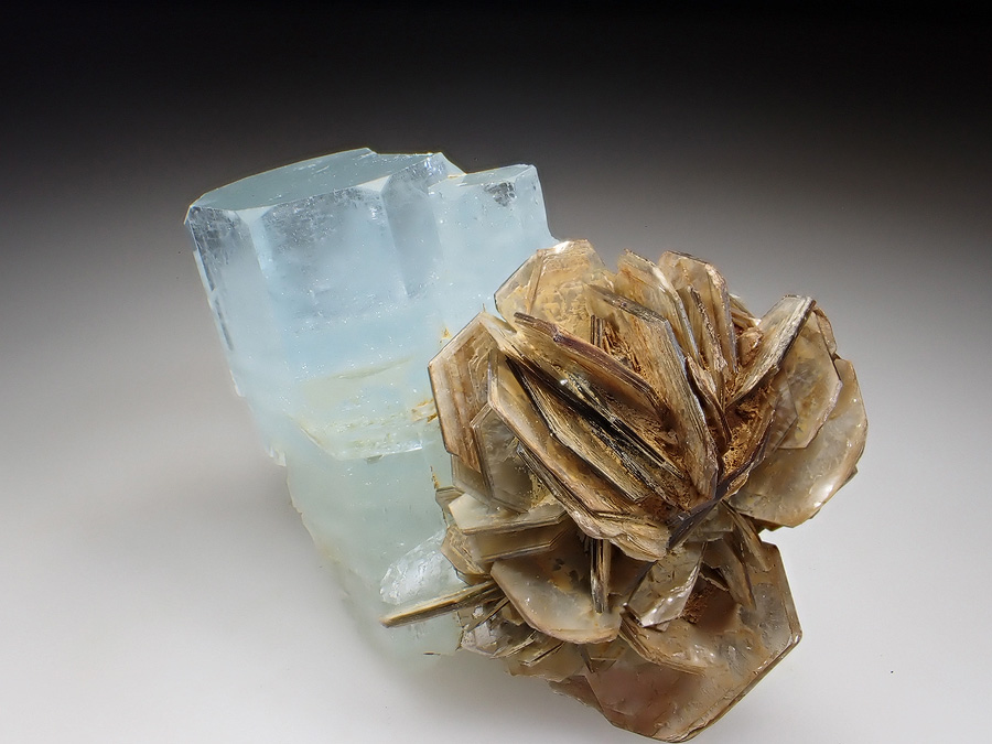 Aquamarine & Muscovite