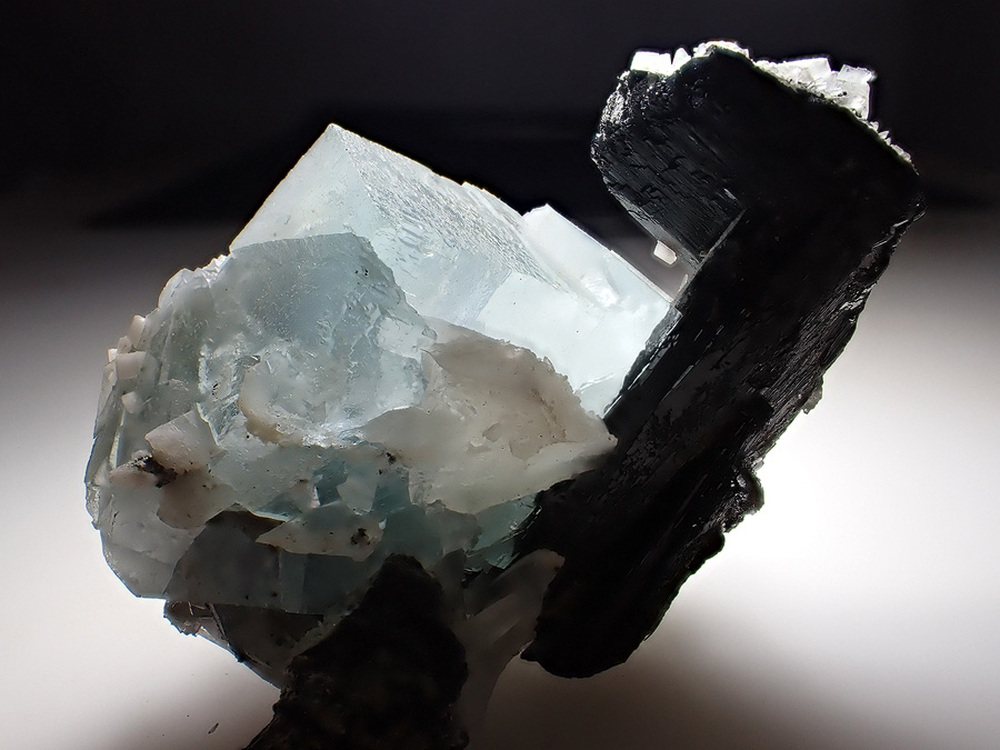 Fluorite & Schorl