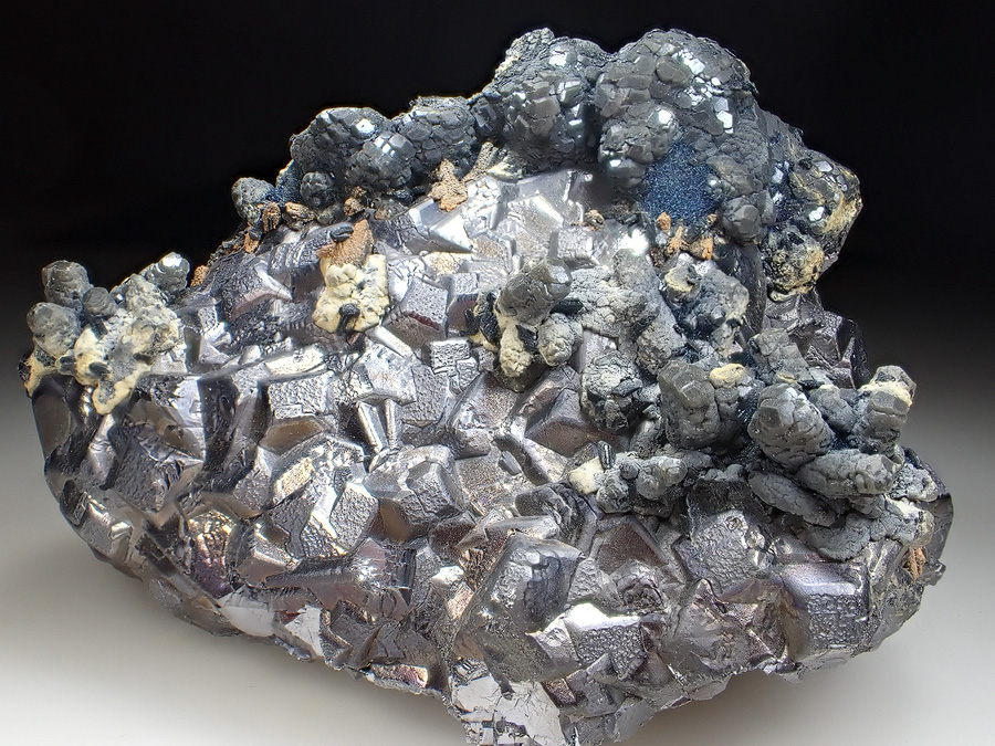 Galena Calcite & Boulangerite