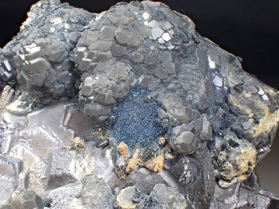 Galena Calcite & Boulangerite