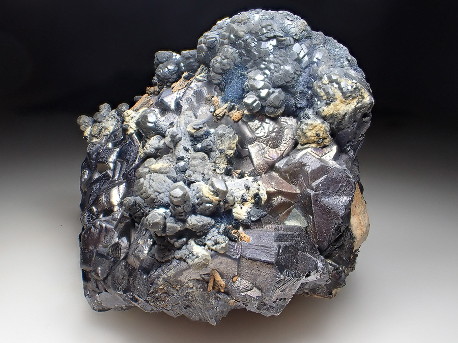 Galena Calcite & Boulangerite