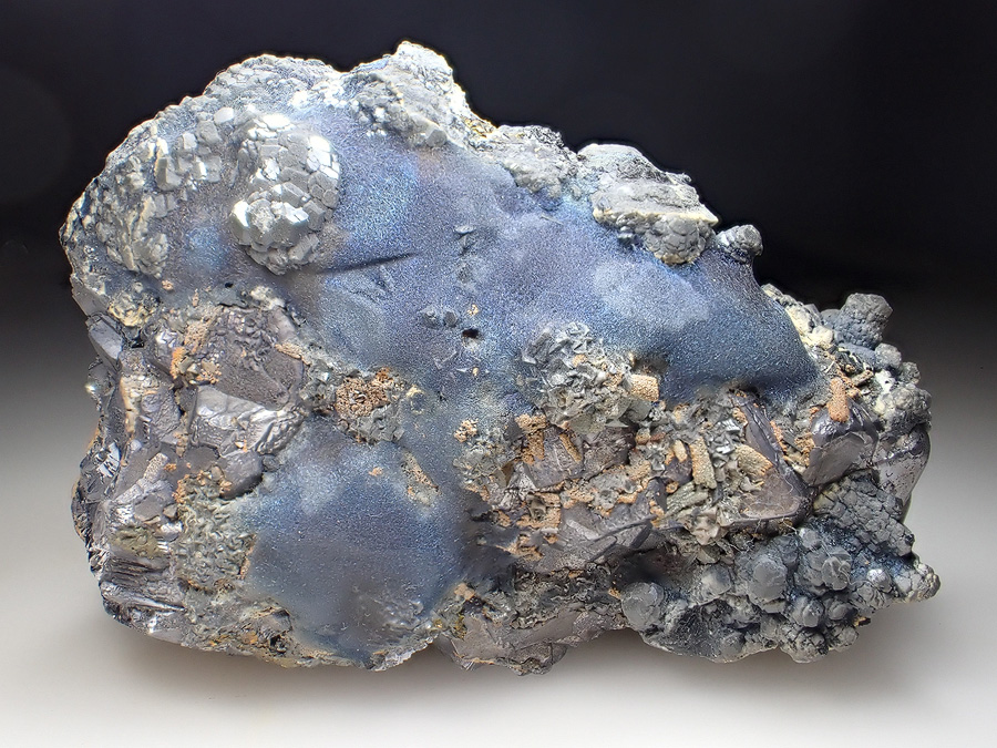 Galena Calcite & Boulangerite