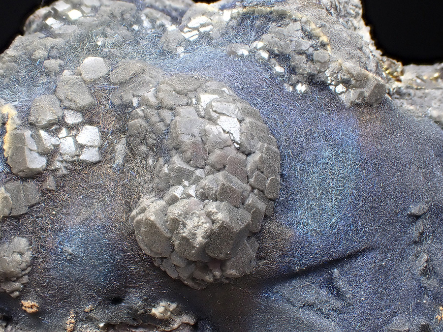 Galena Calcite & Boulangerite