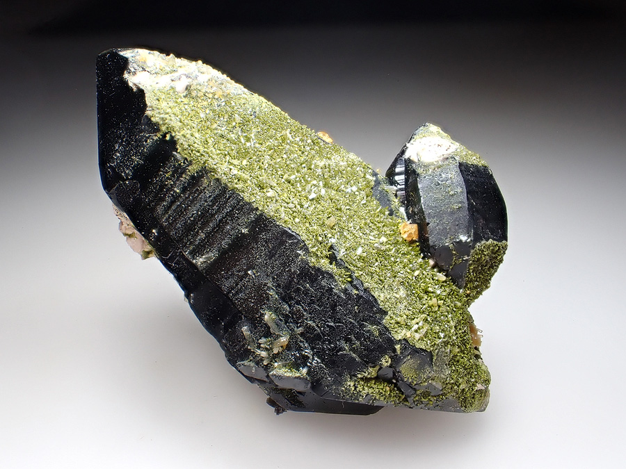 Smoky Quartz & Epidote
