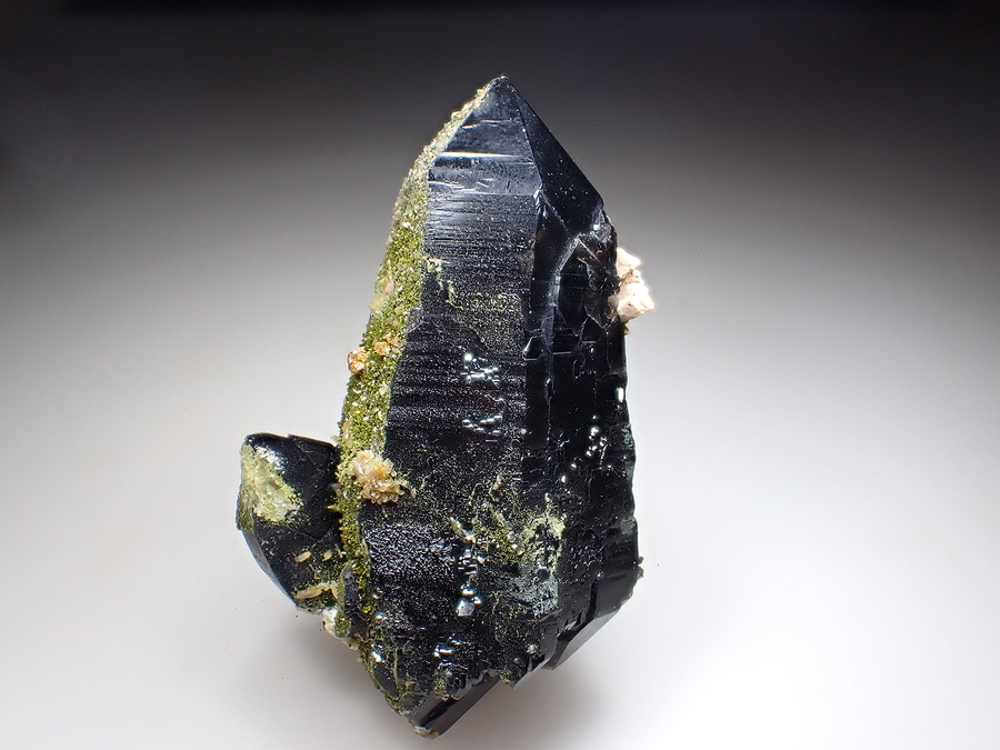 Smoky Quartz & Epidote