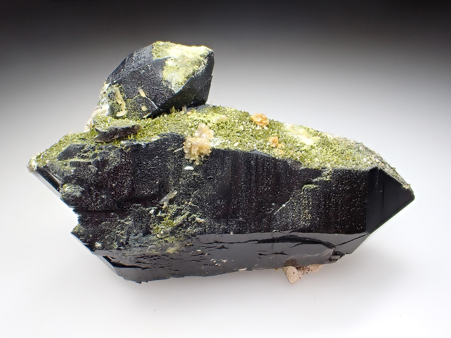 Smoky Quartz & Epidote