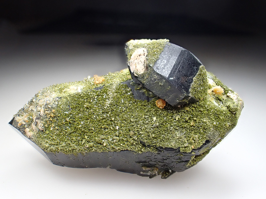 Smoky Quartz & Epidote