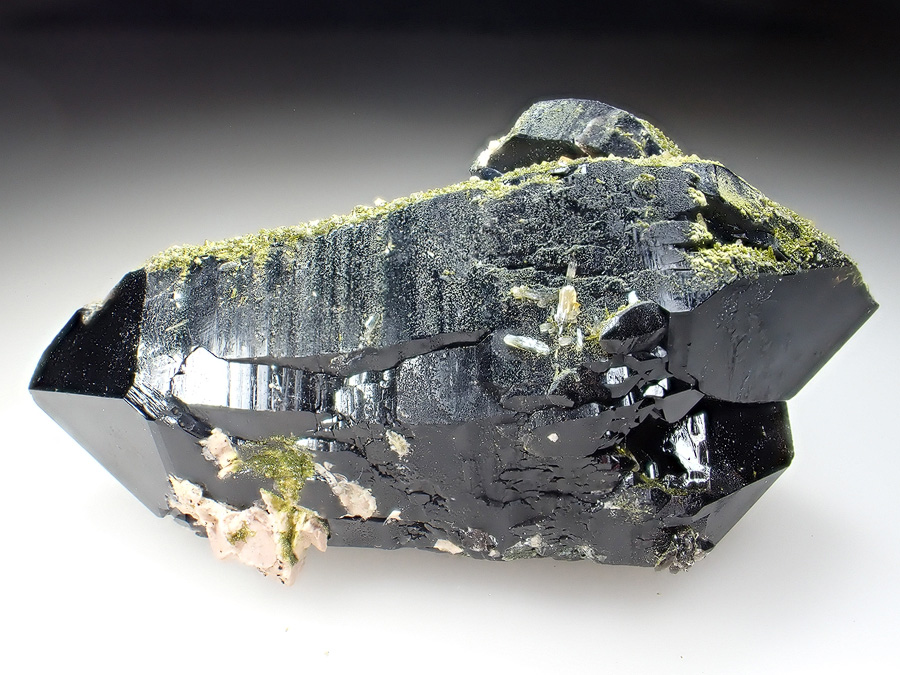 Smoky Quartz & Epidote