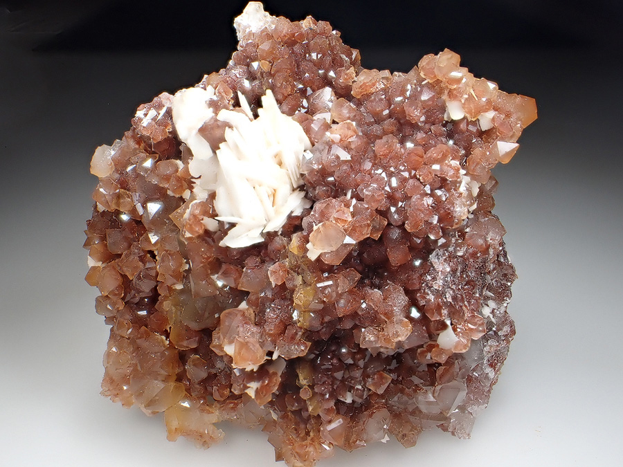Quartz Var Eisenkiesel & Baryte