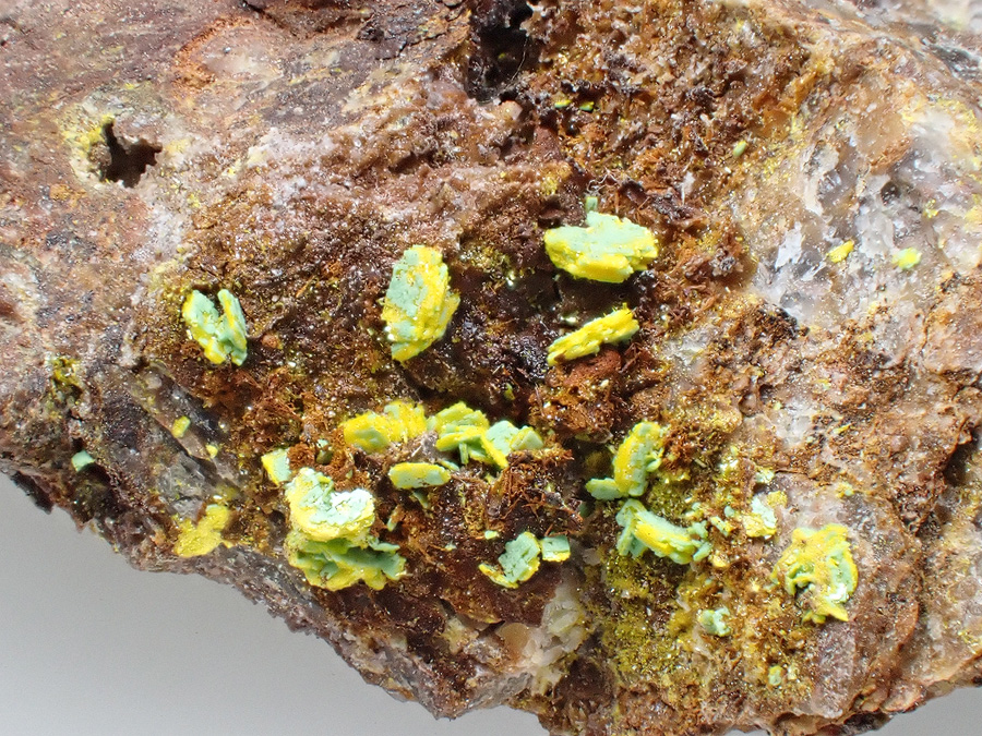 Uranospathite & Torbernite